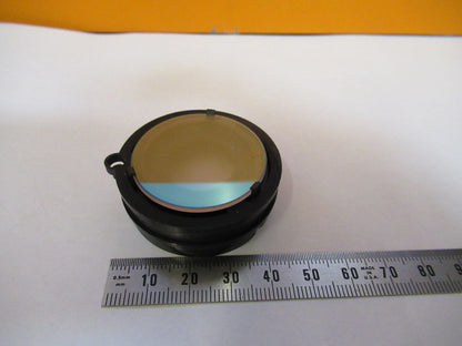 LEICA LEITZ DMRB FILTER + IRIS DIAPH OPTICS MICROSCOPE PART AS PICTURED S4-B-26