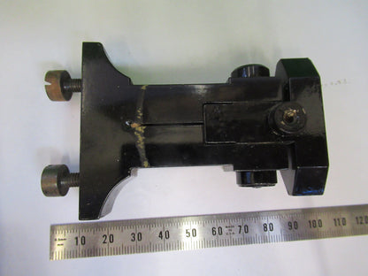 Antique Brass Reichert Holder Frame Microscope Part
