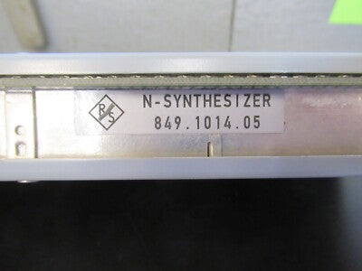 BOARD for ROHDE & SCHWARZ EMI TEST RECEIVER N-SYNTHESIZER 849.1014.05 &4B-A-80