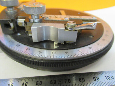 UNITRON JAPAN MPS-2 STAGE POLARIZER TABLE MICROSCOPE PART AS PICTURED &F1-A-48