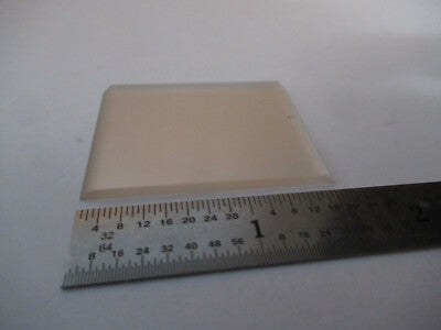 OPTICAL GLASS SILVER MIRROR PLANO FLAT OPTICS AS PICTURED &F4-A-61