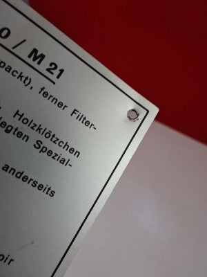Microscope Part Aluminum Plate Wild Swiss M20 M21 from Wood Box