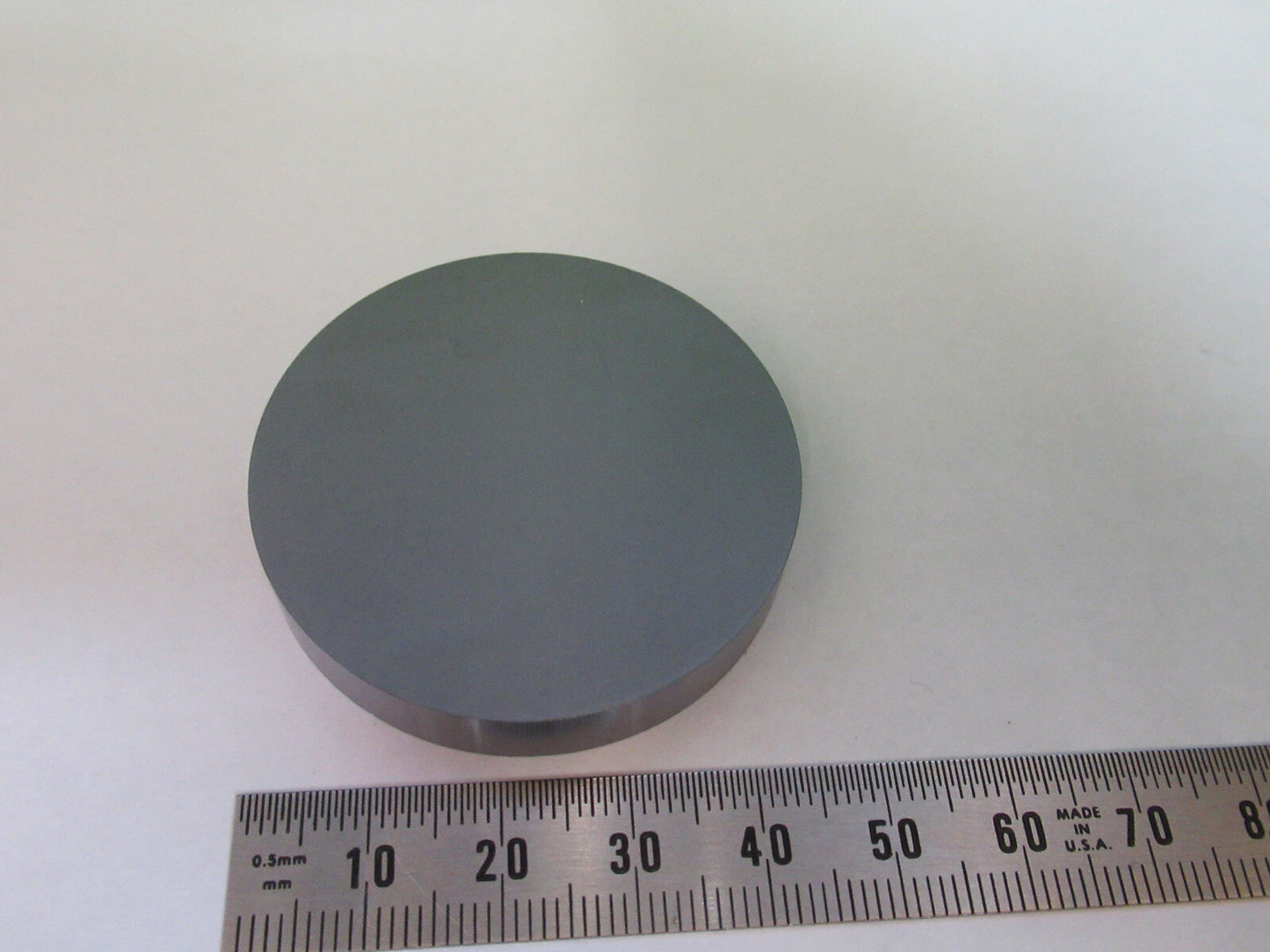 OPTICAL FLAT SILICON METAL SINGLE CRYSTAL IR LASER OPTICS AS PICTURED X5-A-93