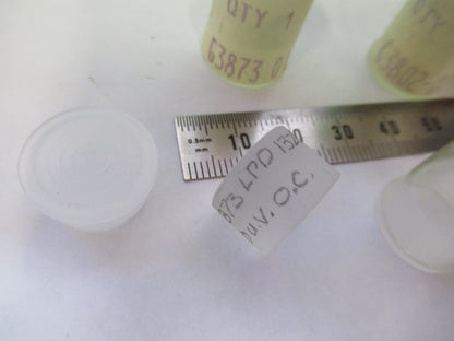 LOT OPTICAL SPECTRA PHYSICS COATED LENS PHOTONICS OPTICS 15x10mm as pic T3-FT-90