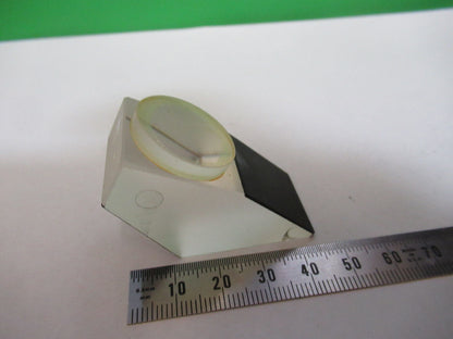 American Optical Co. USA Glass Prism Head Optics Microscope Part