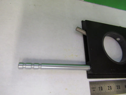 AUS JENA GERMANY POL SLIDE MOUNTED POLARIZER MICROSCOPE PART AS PICTURED V8-B-16
