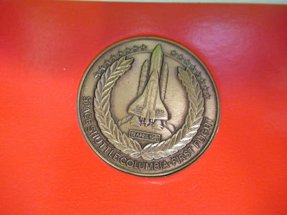 Endevco Columbia Rocket Coin Memorabilia Nice