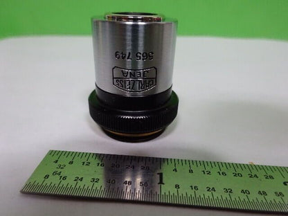 MIKROSKOPTEIL ZEISS DEUTSCHLAND POLMI-OBJEKTIV 4X POL-OPTIK WIE BESEHEN #AQ-03