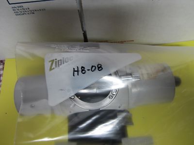 MICROSCOPE PART PHOTOMIC ZEISS HEAD TRINOCULAR HEAVY OPTICS AS IS BIN#H8-08