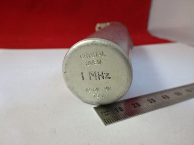 ANTIQUE GEC ENGLAND 1 MHz UK QUARTZ CRYSTAL FREQUENCY CONTROL &W8-B-20