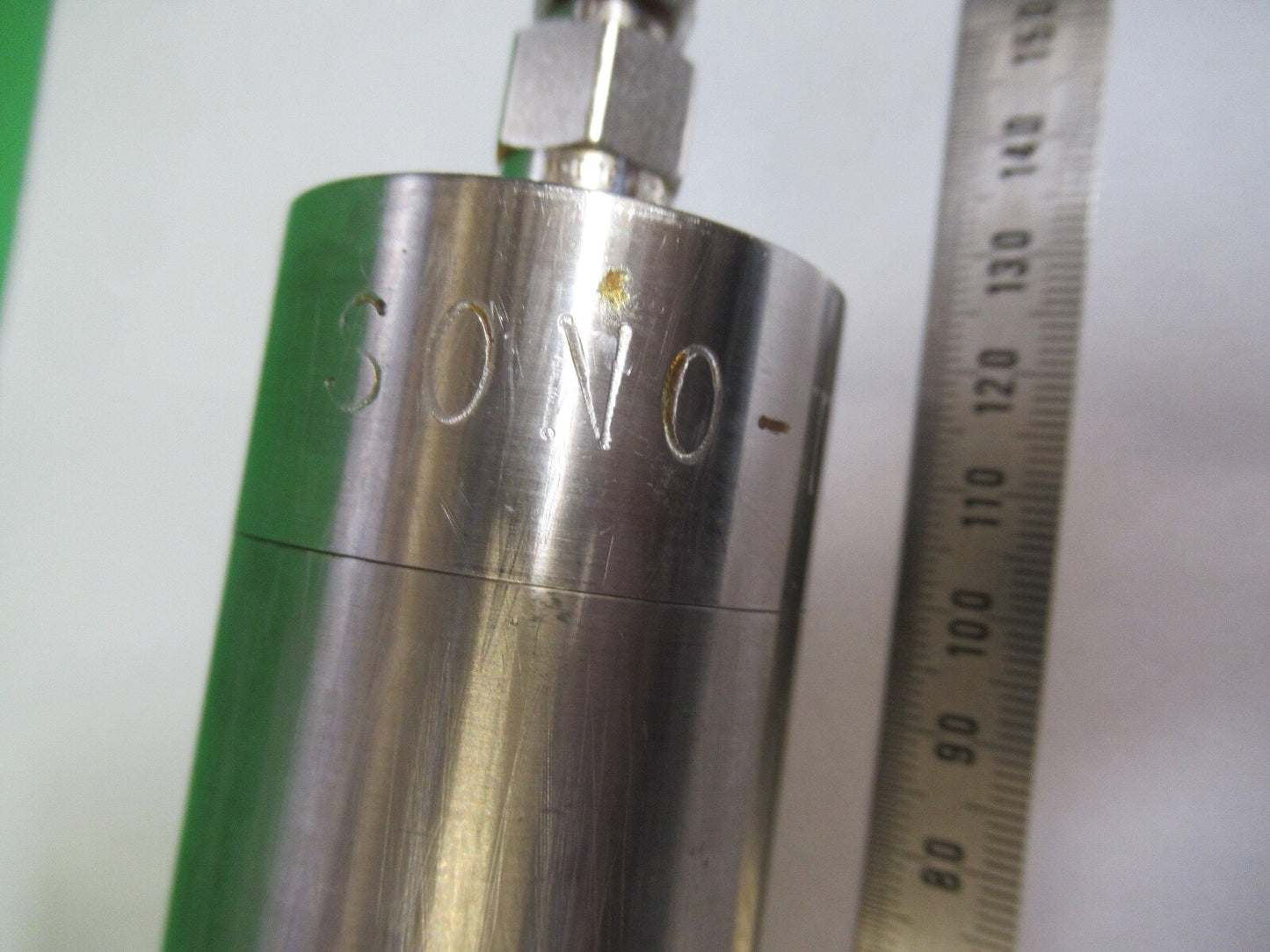LABORATORY INDUSTRIAL SONO-TEK ULTRASONIC PIEZO DIFFUSER NOZZLE AS PIC Q7-B-28
