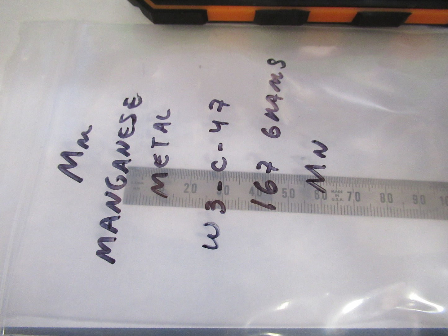 AMAZING METAL MANGANESE 160+ GRAMS SAMPLE BEAUTIFUL SPECIMEN AS PICTURED w3-c-47
