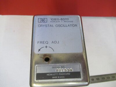 hp hewlett packard 10811-60111 time base quartz oscillator AS PICTURED &5k-ft-89