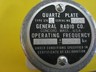 GENERAL RADIO 376 QUARTZ FREQUENCY STANDARD 1399 KC CERAMIC