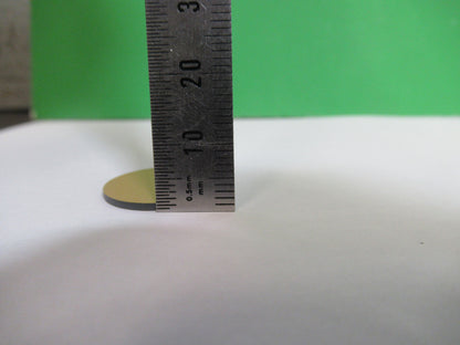 BLANK PIEZOELECTRIC new QUARTZ CRYSTAL X-CUT GOLD PLATED PIEZO SENSOR AL-B-01