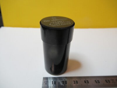 Empty Antique Objective Brass Can Ernst Leitz 1/12 Microscope Part