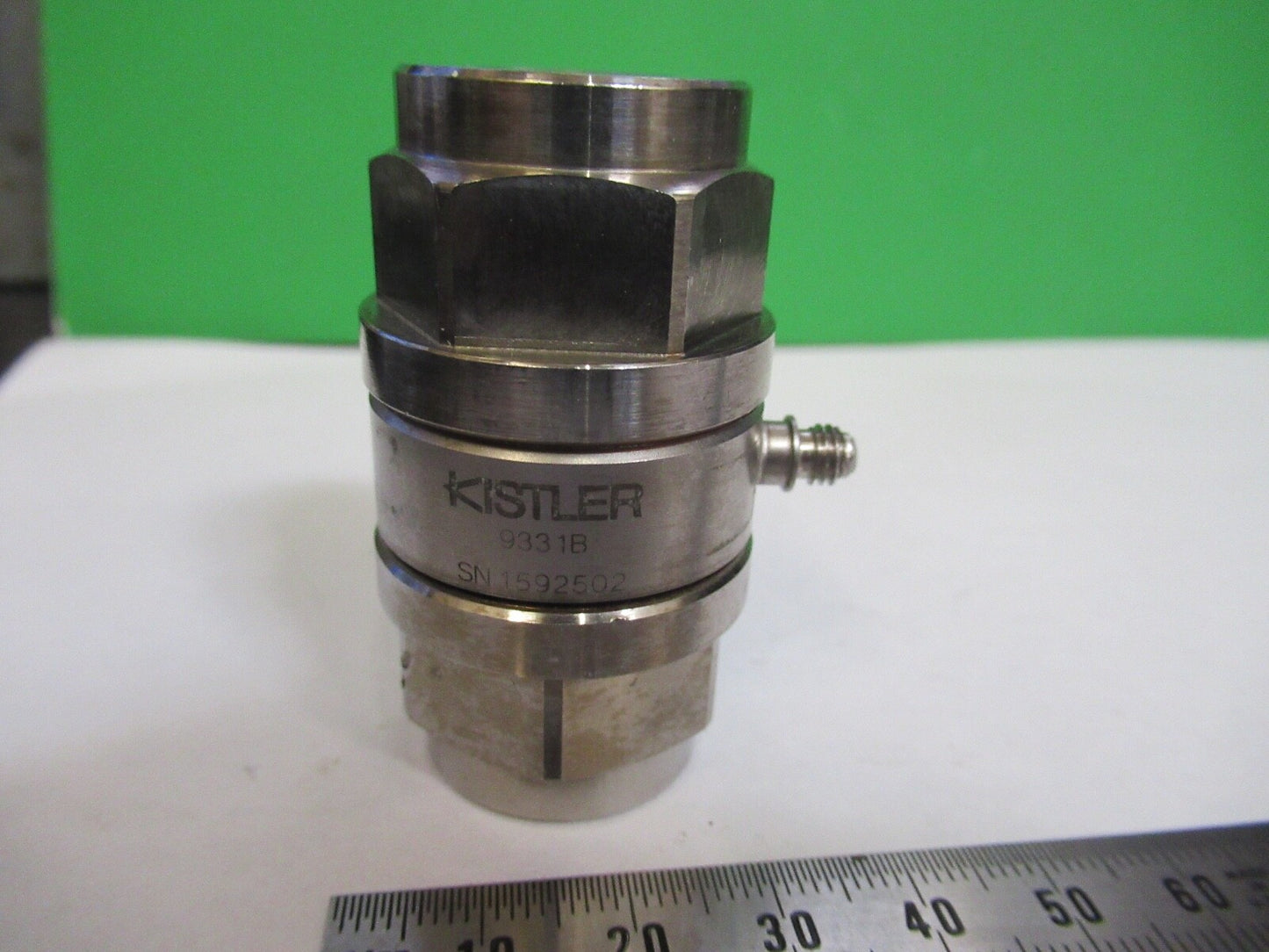 KISTLER 9331B SWISS QUARTZ LOAD CELL FORCE SENSOR FORCELINK AS PICTURED Q9-ft-99