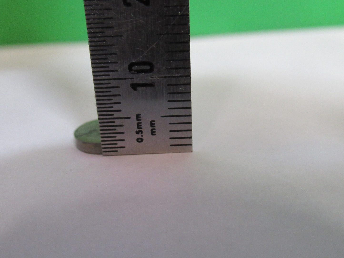 OPTICAL FLAT SILICON METAL SINGLE CRYSTAL IR LASER OPTICS AS PICTURED X5-A-90