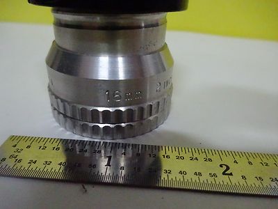 MICROSCOPE PART OPTICAL SOMCO 16 mm TV LENS CAMERA OPTICS AS IS BIN#P7-10