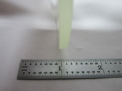 MICROSCOPE OPTICAL FLAT GLASS STAGE WINDOW OPTICS OLYMPUS NIKON AS IS BIN#J9-05