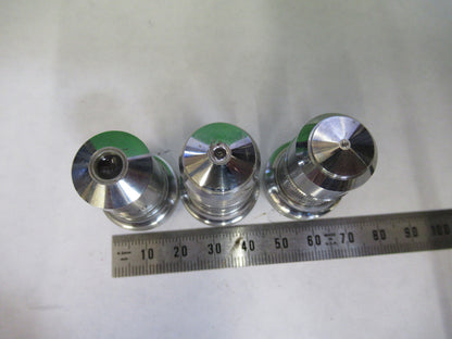 Cbs Christoph Beck & Söhne Lot Objective 10X 45X 100X Microscope Part