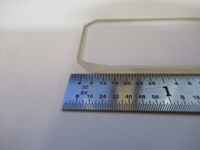 OPTICAL TRUNCATED GLASS BK7 WINDOW OPTICS AS PICTURED &W2-B-18