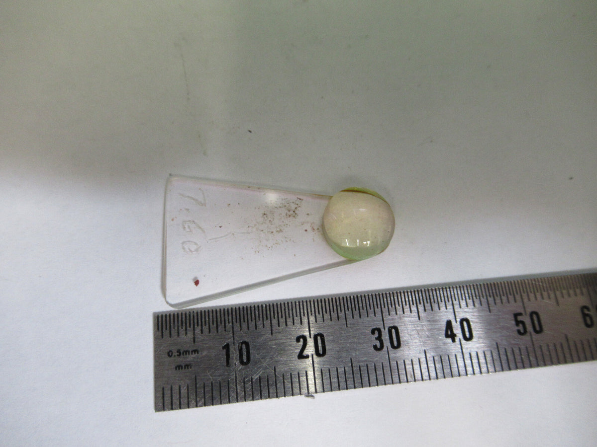 OPTICAL  WEIRD LENS PLANO CONVEX TOOL GLASS OPTICS AS PICTURED S4-B-14