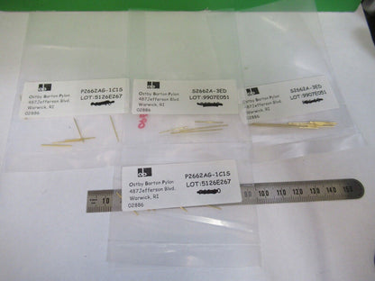 LOT 20+ POGO PINS TERMINALS ELECTRICAL POST PINS ASSEMBLY AS PICTURED 18-FT-24