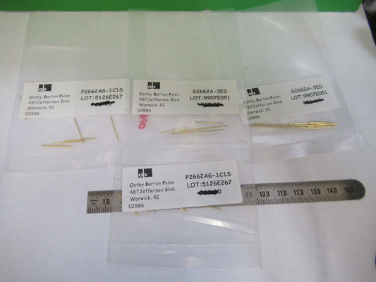 LOT 20+ POGO PINS TERMINALS ELECTRICAL POST PINS ASSEMBLY AS PICTURED 18-FT-24