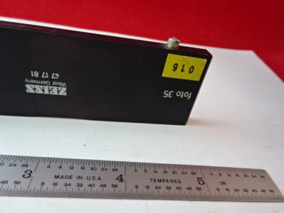 Microscope Part Carl Zeiss AG Germany IM405 Filter Slide 471781 Optics