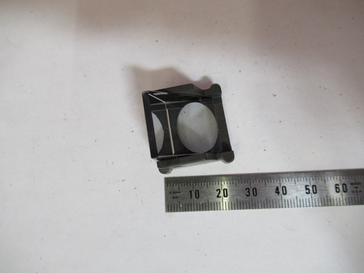 MEIJI JAPAN MOUNTED GLASS PRISM MICROSCOPE PART AS PICTURED X8-B-40