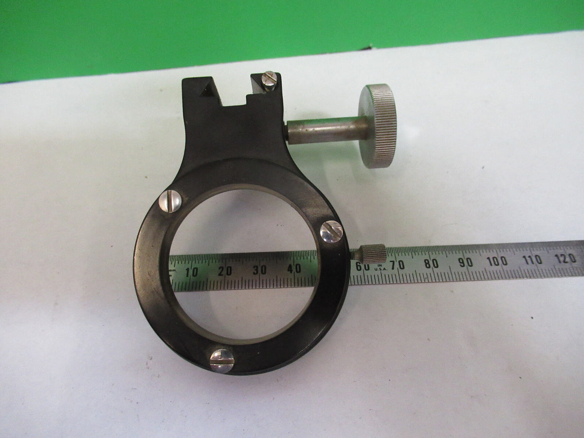 Bausch & Lomb Antique Brass Condenser Holder Microscope Part