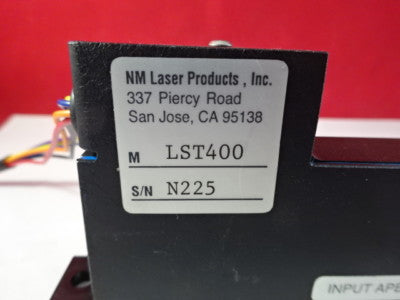 OPTICAL LST400 SHUTTER NM LASERPRODUKTE LASEROPTIK BIN#95-66