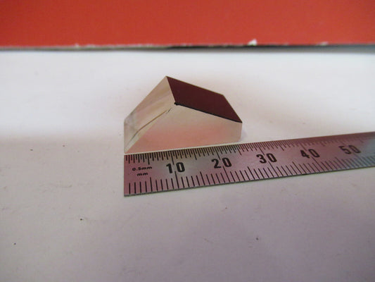 OLYMPUS JAPAN  GLASS PRISM HEAD MICROSCOPE PART AS PICTURED  T1-A-59