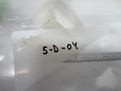 OPTICAL LARGE PRISM [CHIPPED] LASER OPTICS DWR#5-D-04