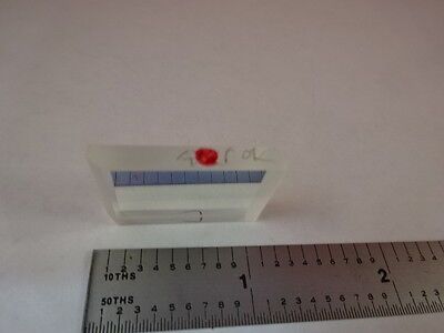 BESCHICHTETE DICHROITISCHE SPIEGELPLATTE OPTISCHE LASEROPTIK WIE BESEHEN &amp;81-A-51