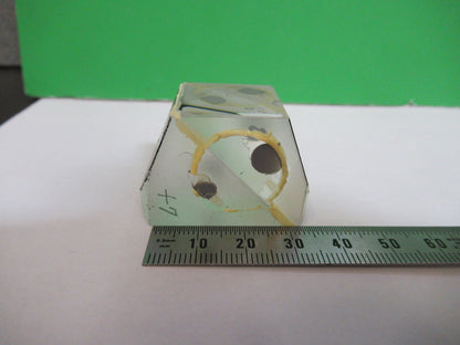 REICHERT AUSTRIA GLASS PRISM HEAD OPTICS MICROSCOPE PART AS PICTURED 80-B-01