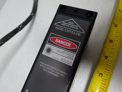 OPTISCHER EINPHASIGER GRÜNER LASER 4301-010 OPTIK WIE BESEHEN BIN#TC-4-1-H