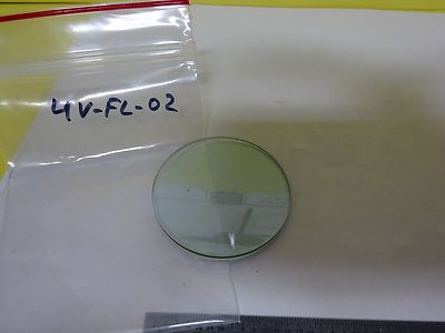 MICROSCOPE PART ILLUMINATOR FILTER OPTICS AS IS BIN#4V-FL-02