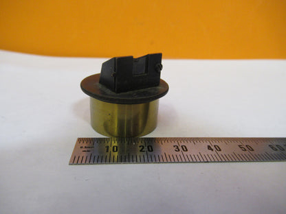 ANTIQUE BRASS ENGLAND RJ BECK chipped prism MICROSCOPE PART AS PICTURED Y2-A-71