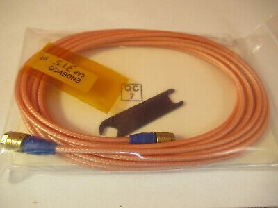 MEGGITT ENDEVCO CABLE 3090DV for ACCELEROMETER HIGH TEMP AS PICTURED &14-A-43