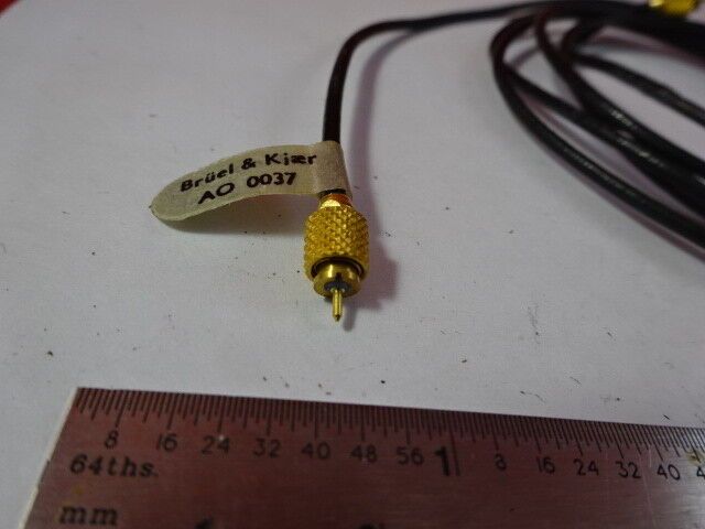 LOW NOISE CABLE AO 0037 for BRUEL KJAER DENMARK ACCELEROMETER AS IS #94-48