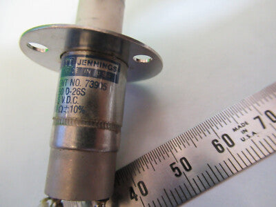 ITT JENNINGS HIGH VOLTAGE HV SWITCH D26-S ELECTRICAL AS PICTURED &Z9-A-81