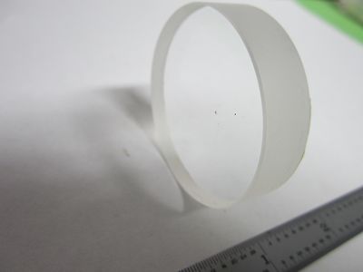 OPTICAL FLAT COATED [has blemishes, spots] LASER OPTICS AS IS BIN#Q7-56