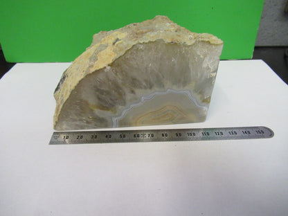 AMAZING AGATE SLICE MINERAL SAMPLE BEAUTIFUL SPECIMEN AS PICTURED V3-A-12