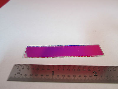 Optical Rectangular Coated Mirror Filter Laser Optics Bin #4B-22 iv