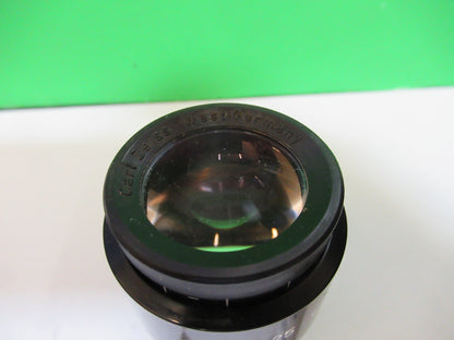 MICROSCOPE PART ZEISS EYEPIECE OCULAR 444034 PL 10X/25 LENS AS PICTURED &P2-B-51