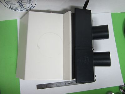 Microscope Part Leica Dmr Head Binocular 501018 Optics