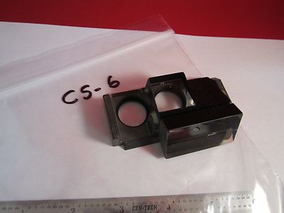 OPTICAL MICROSCOPE MOUNTED PRISM STEREO SCOPE OPTICS BIN#C5-6