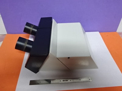 LEICA LEITZ 501018 DMR [DIRTY] OPTICS HEAD MICROSCOPE PART AS PICTURED &Z9-03
